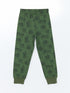 LC Waikiki Crew Neck Printed Boys Pajama Set